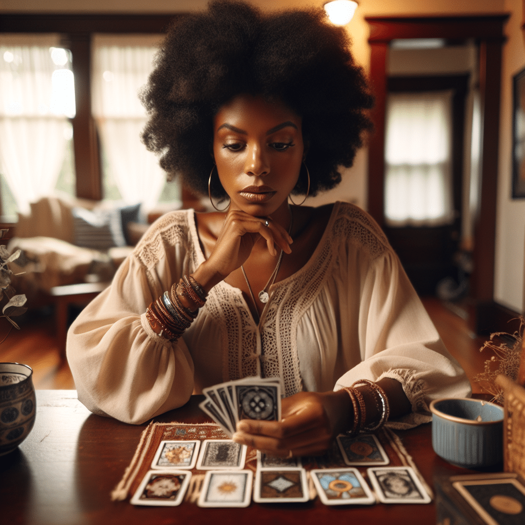 give-me-a-realistic-picture-of-a-suburban-black-woman-reading-tarot-cards_ai_image_1715302783.png